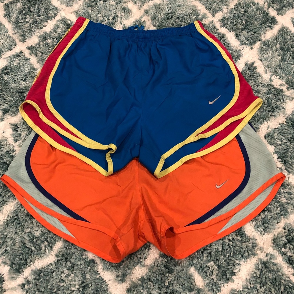 Lot of Nike Dri-Fit athletic shorts